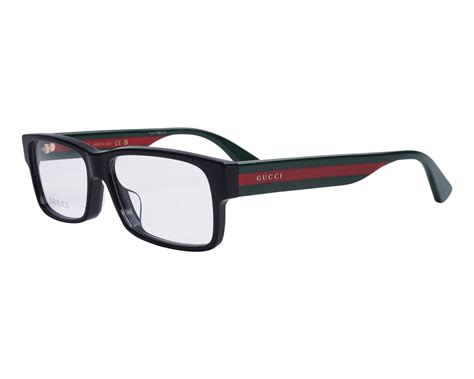 gucci gg 03440a|Gucci GG0344OA Eyeglasses 001 Black/Multicolor 56 mm.